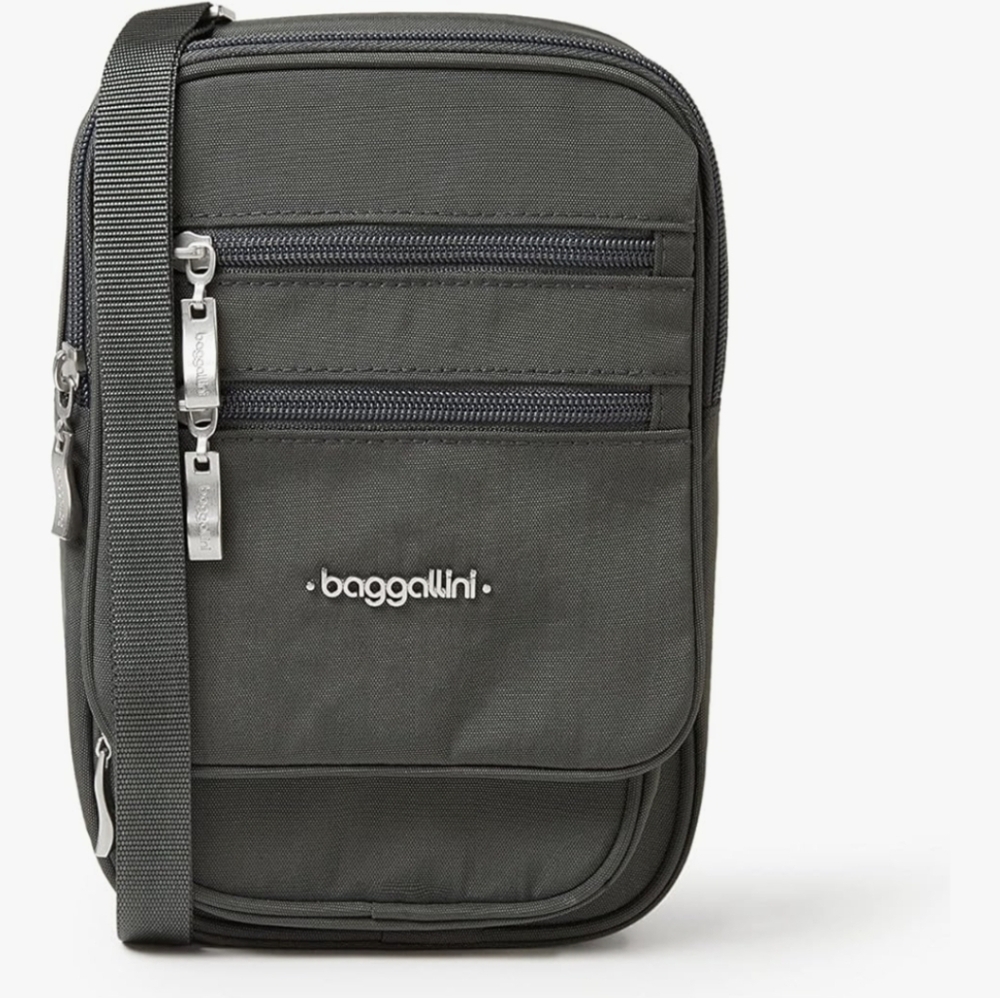 Baggallini Gray Crossbody Bag